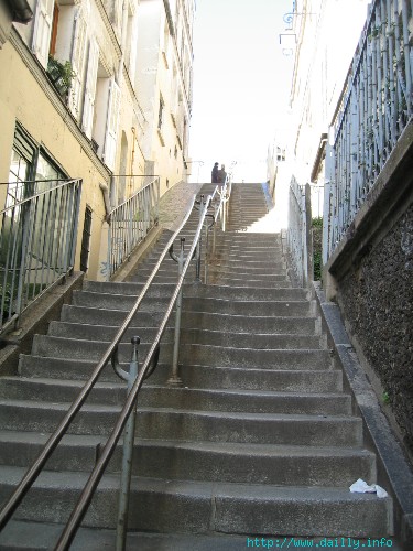 Escaliers de Montmartre